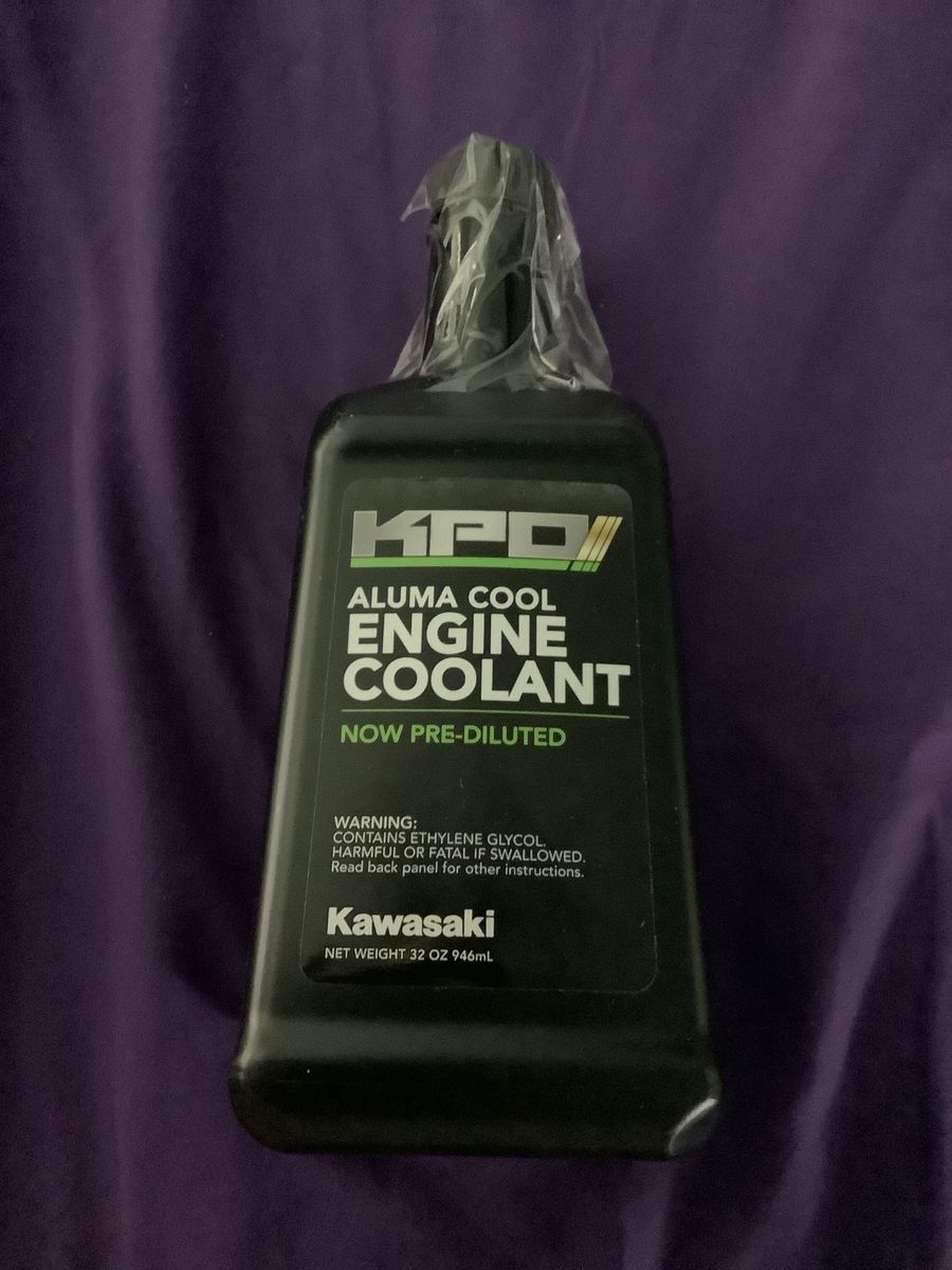 Kawasaki KPD Aluma Cool Engine Coolant, 32 oz, Pre-Diluted, Motorcycle/ATV