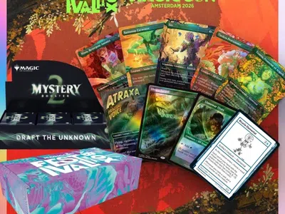 Magic: The Gathering Secret Lair Festival in a Box 2026 Amsterdam - Mystery Booster + Cards (Presale)