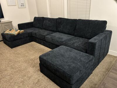 Lovesac Double Chaise Sectional 6 Seats