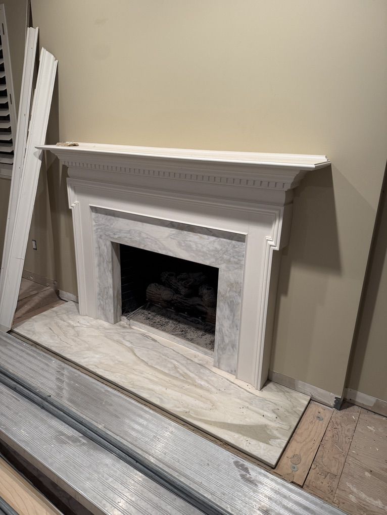 2 fireplace Mantels Hearth And Marble