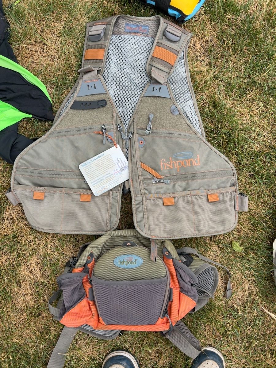 Fishpond Sagebrush Mesh Fishing Vest & Lumbar Pack Fly Fishing Gear