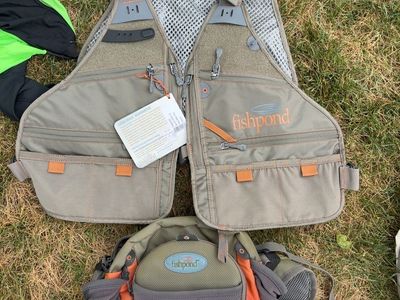 Fishpond Sagebrush Mesh Fishing Vest & Lumbar Pack Fly Fishing Gear
