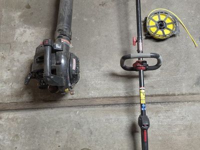 Leaf Blower & Weed Trimmer