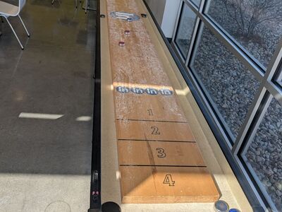 Playcraft Premium Shuffleboard Table - Like New, Full Size 16 ft