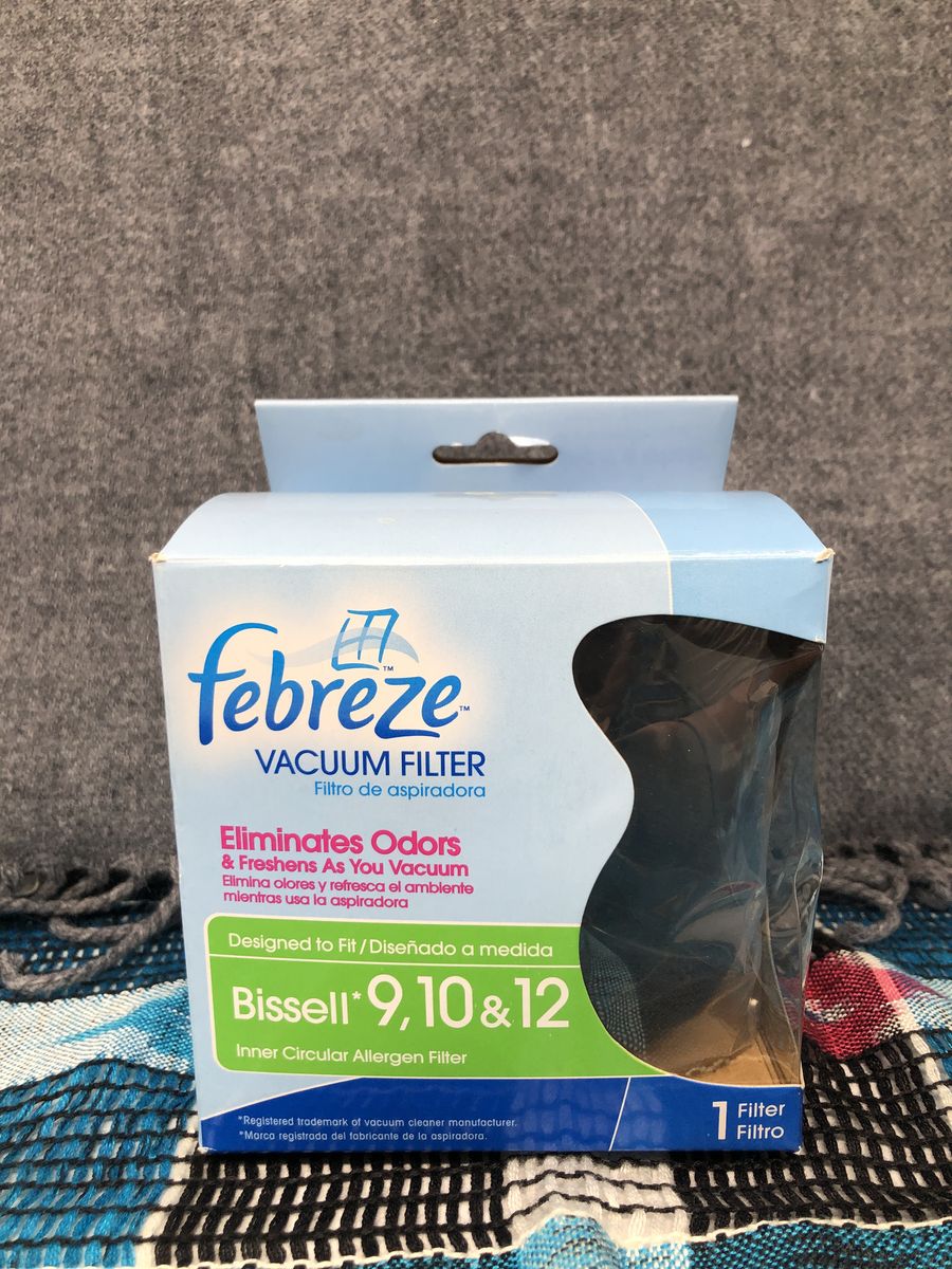 Febreze Vacuum Filter Bissel 9, 10, and 12