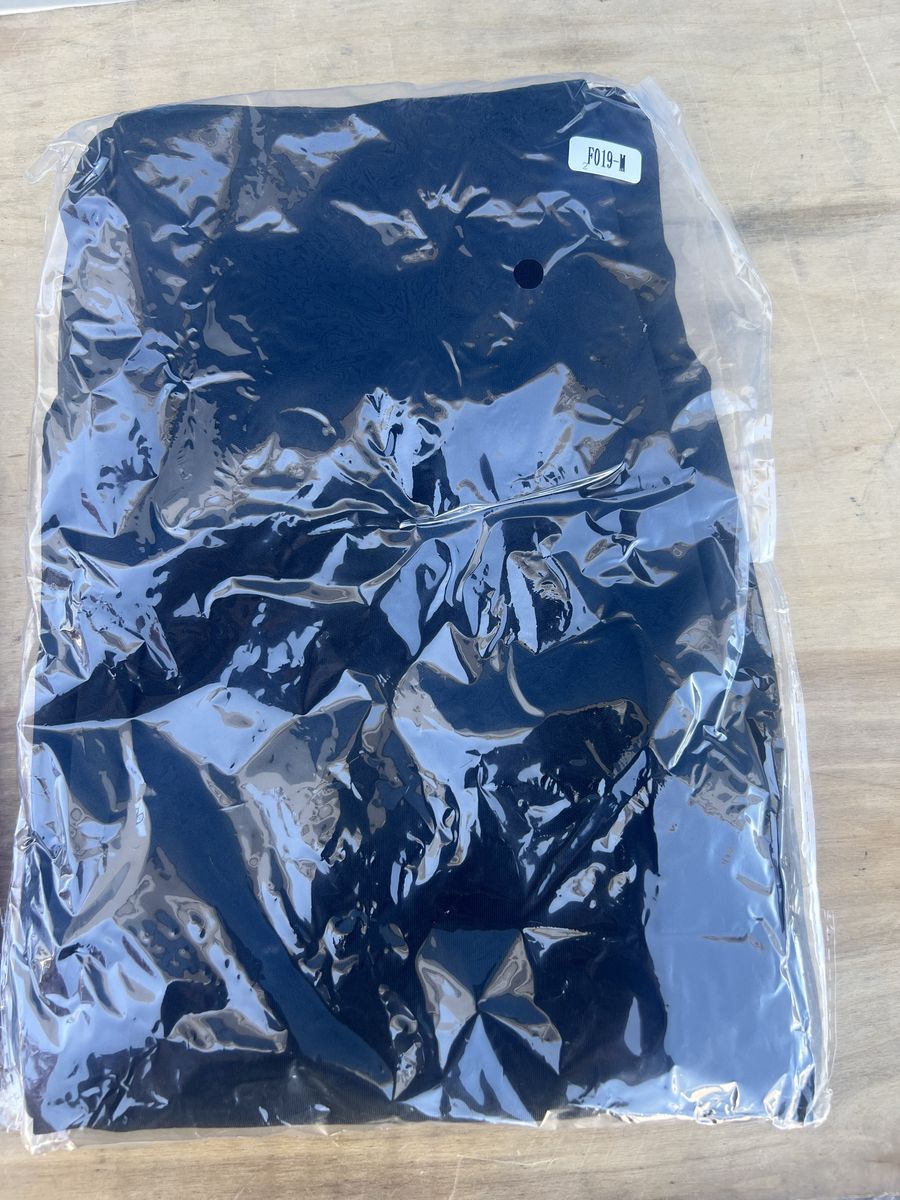 Black High-Waisted Leggings, Size S-M-L