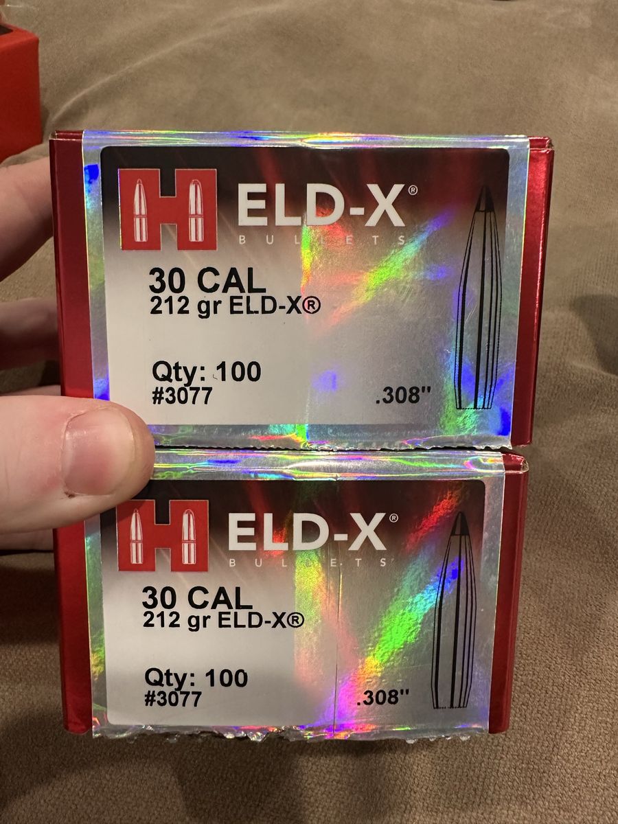 212 eldx 30 cal projectiles