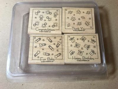 Stampin Up Stamp Sets in F, Pick New and Used Minimum $5.00 purchase, Prices Vary, Ask for Price