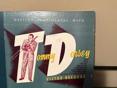 Getting Sentimental With Tommy Dorsey Vintage Victor Records Album Set