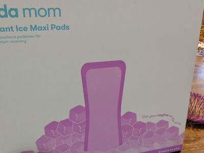 Frida mom instant ice maxi pads postpartum recovery
