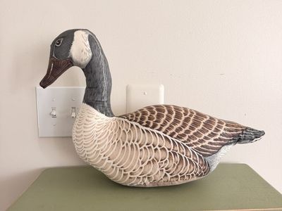 Canada Goose Novelty Throw Pillow Shaped Stuffed Animal Decor