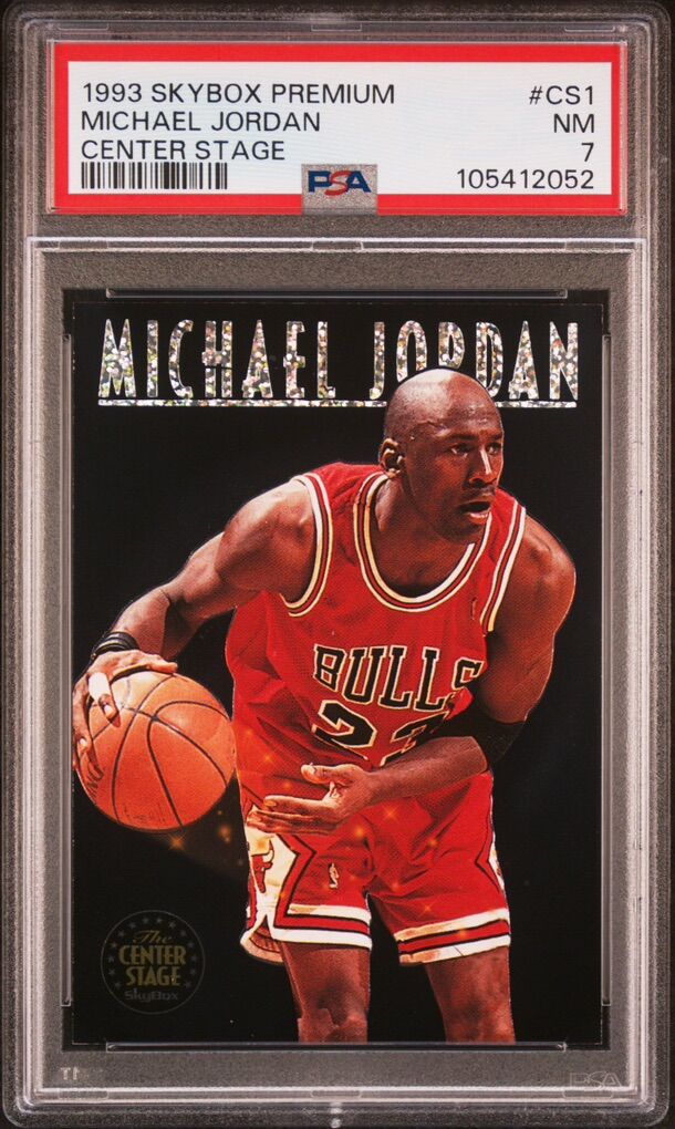 1993 Skybox Premium Michael Jordan Center Stag