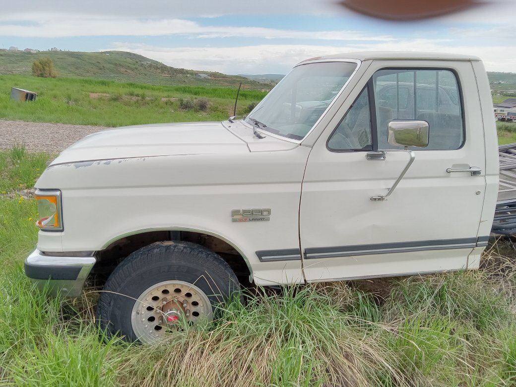 91 Ford F250 3/4 ton 4/4
