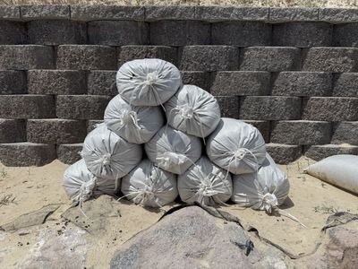 Bagged Sandy Soil