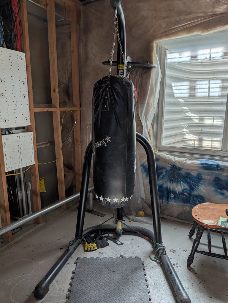 Everlast Heavy Bag with Speed Bag