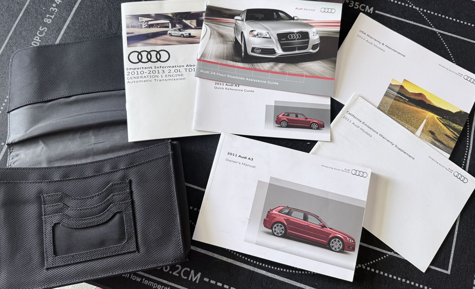 Audi A3 2011 Manual / Booklet