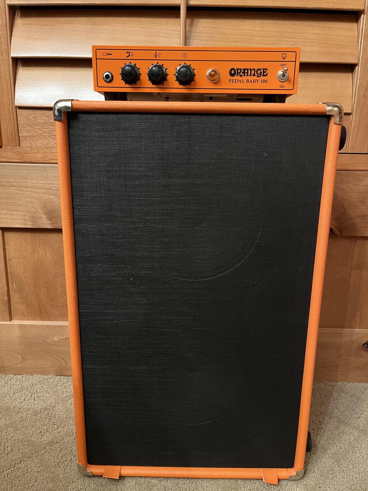 Guitar Cab w 2x10 Weber Speakers