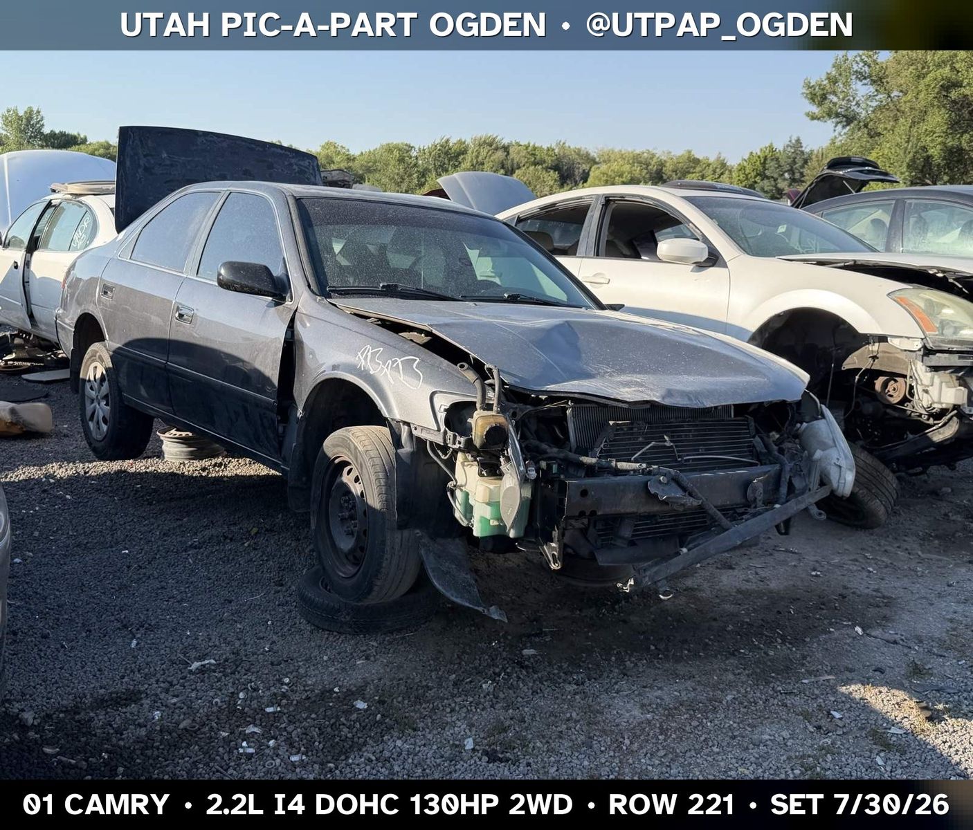 Just In! 2001 Toyota Camry Parts - UTPAP Ogden