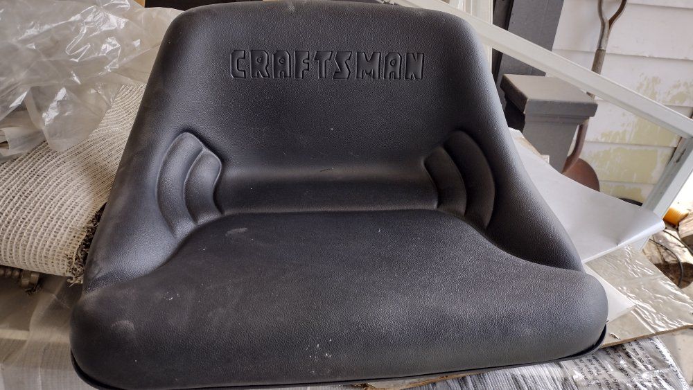Original Craftsman riding mower tractor LT seat 
N