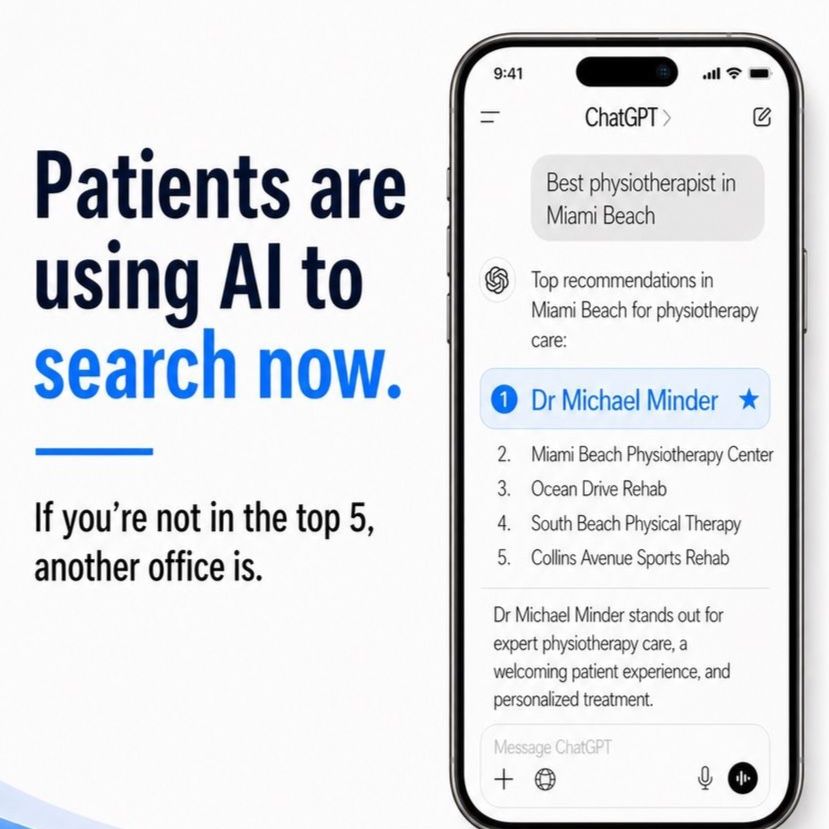 Get your medical office found on ChatGPT - FREE