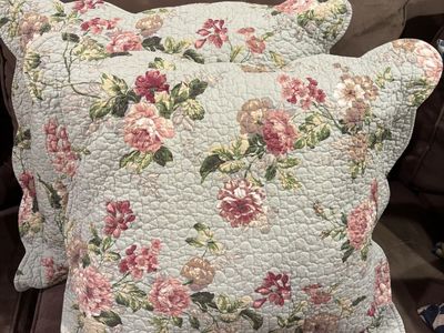 Darling pair of throw pillows