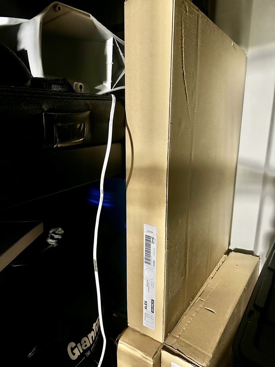 IKEA ALEX 5-Drawer Unit (White) - 3 Units Available