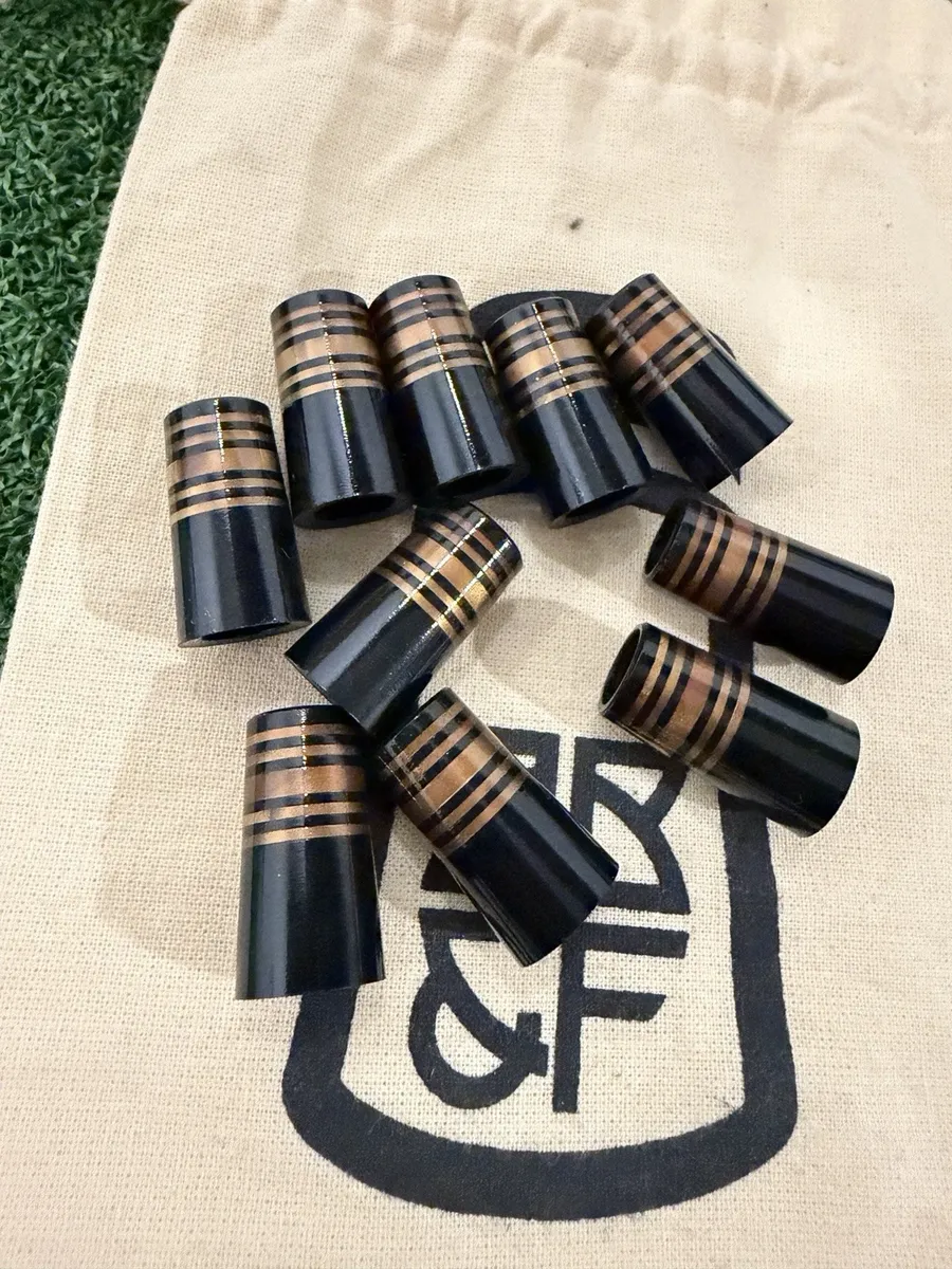 Set of 10 BB&F Co Golf Club Ferrules Cupric V1.1 Standard - Copper & Black