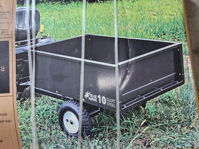 Lawn Tractor Dump Cart
