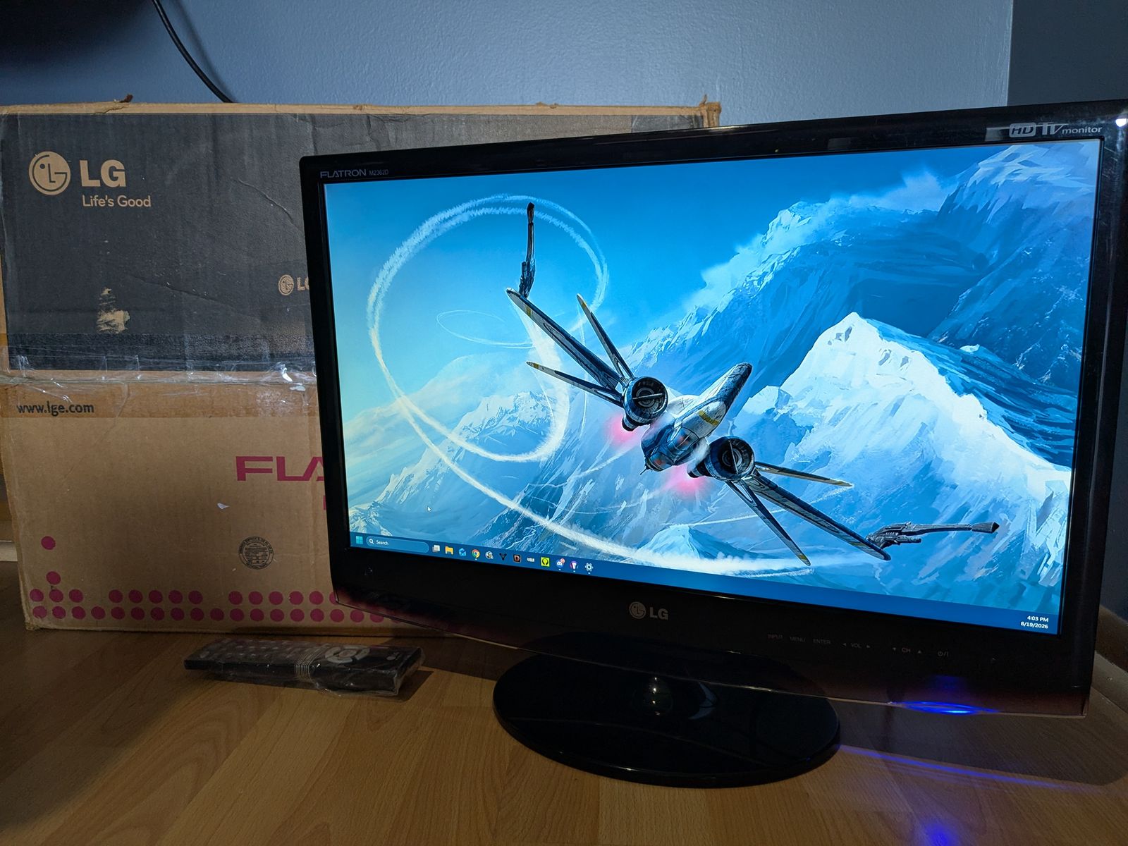 LG 23" 1080p Monitor / TV Hybrid (M2362D-PM) - Complete in Box!
