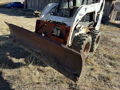 Skid Steer Dozer Snow Plow Blade Attachment - Project / Repair