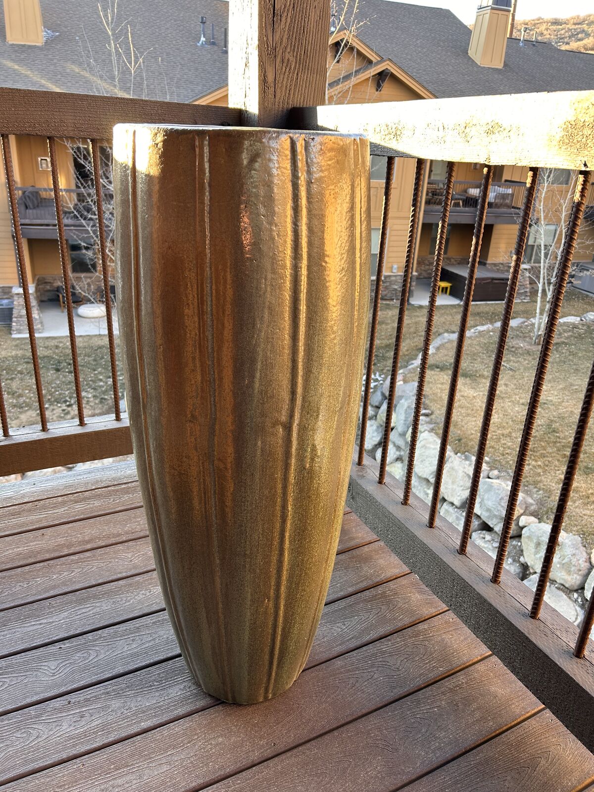 Ceramic Floor Vase