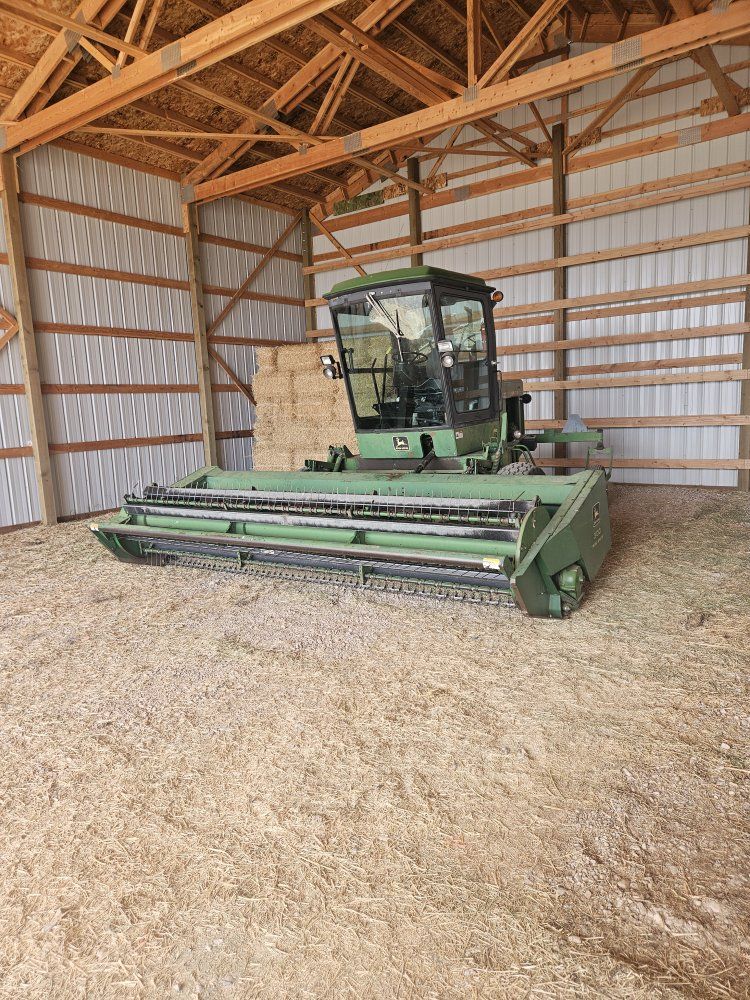 John Deere Deisel swather 3430.