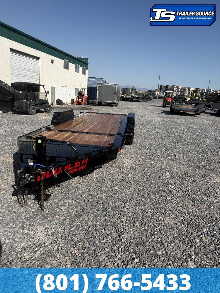 7x20 Double A Pro Series CT Tilt Trailer - 17.5K GVWR - I-Beam Frame, Torsion Axles