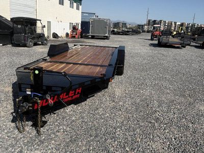 7x20 Double A Pro Series CT Tilt Trailer - 17.5K GVWR - I-Beam Frame, Torsion Axles