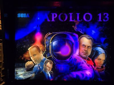 Sega Apollo 13 pinball machine 1995 and others