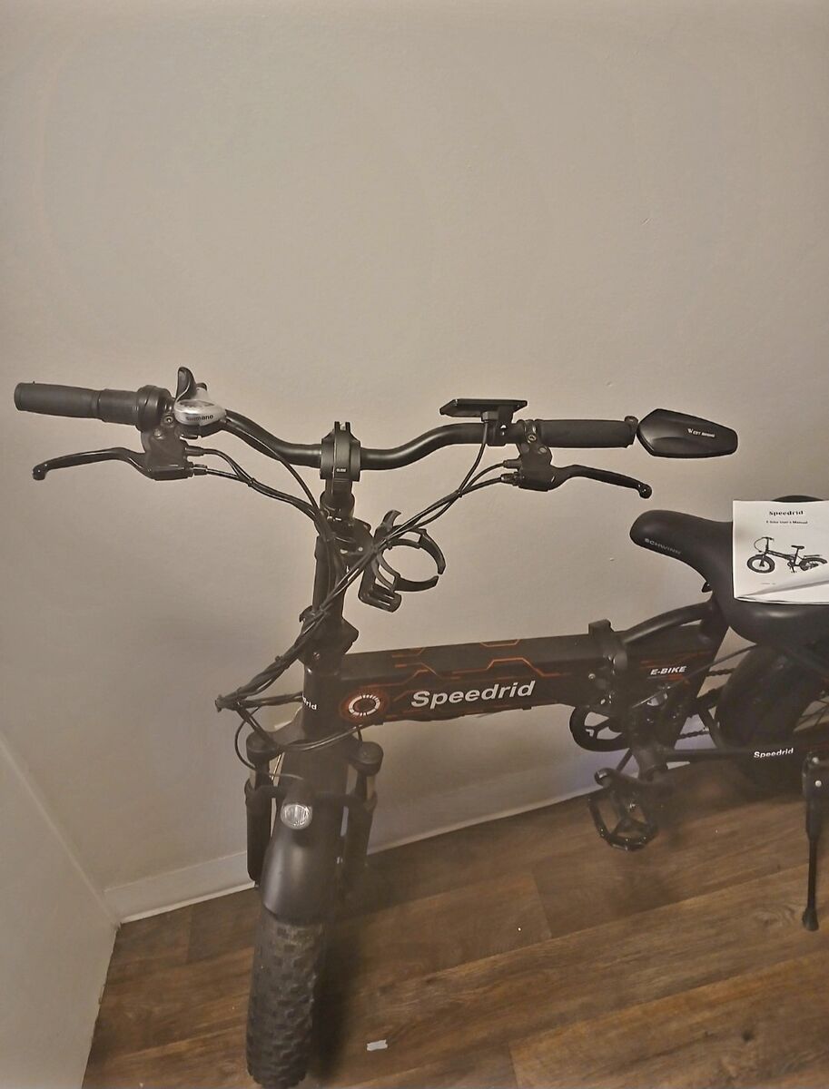 Speedrid E-bike with charger and bike lock