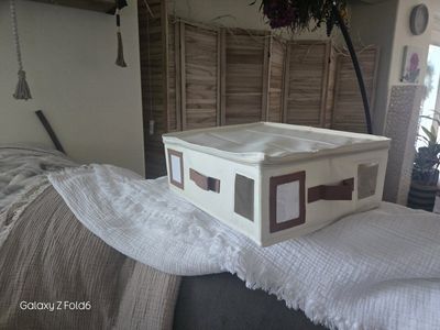 Storage Canvas Containers w/Zippers