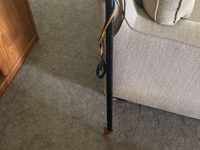 Ice ax for climbing.