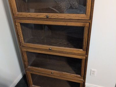 Oak Barrister Bookcase