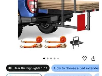 Truck bed extender