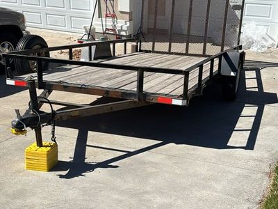 7 X 14 Single Axel Trailer.