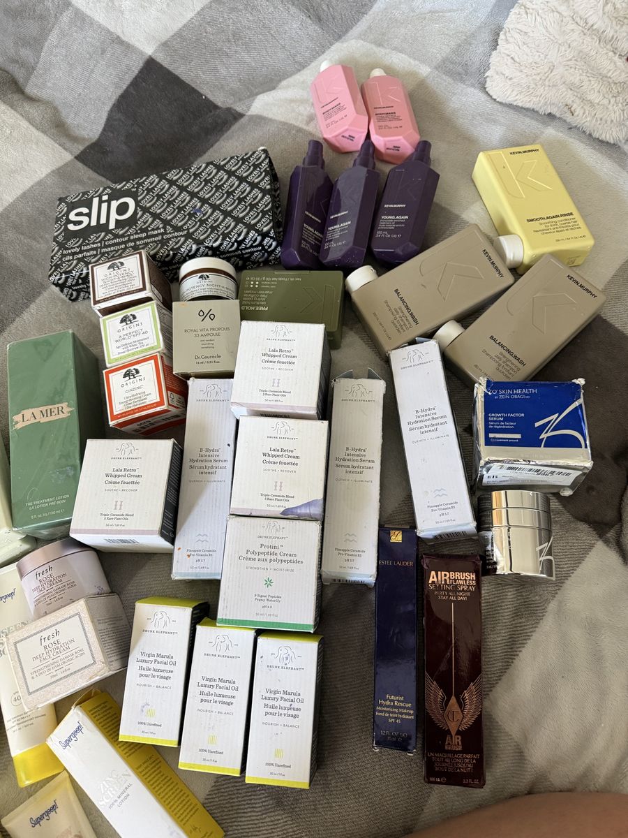 Skincare, hair care, and make up!