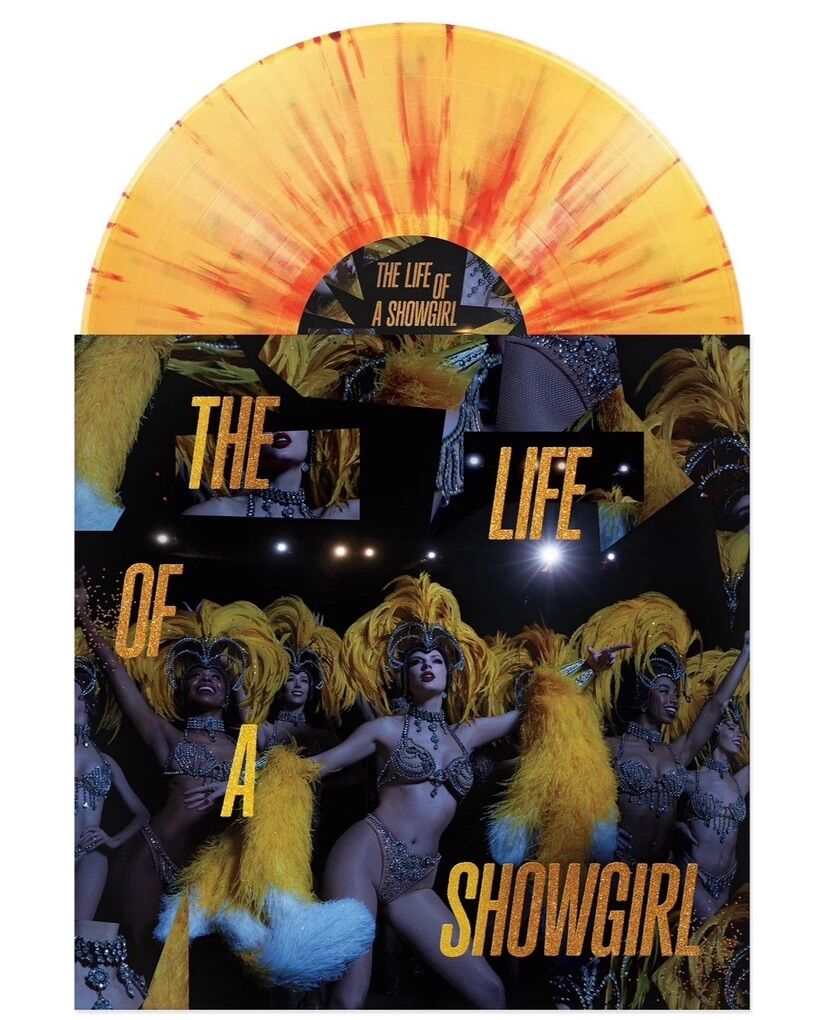 Taylor Swift-Life Of A Showgirl-Gold & Red Vinyl
