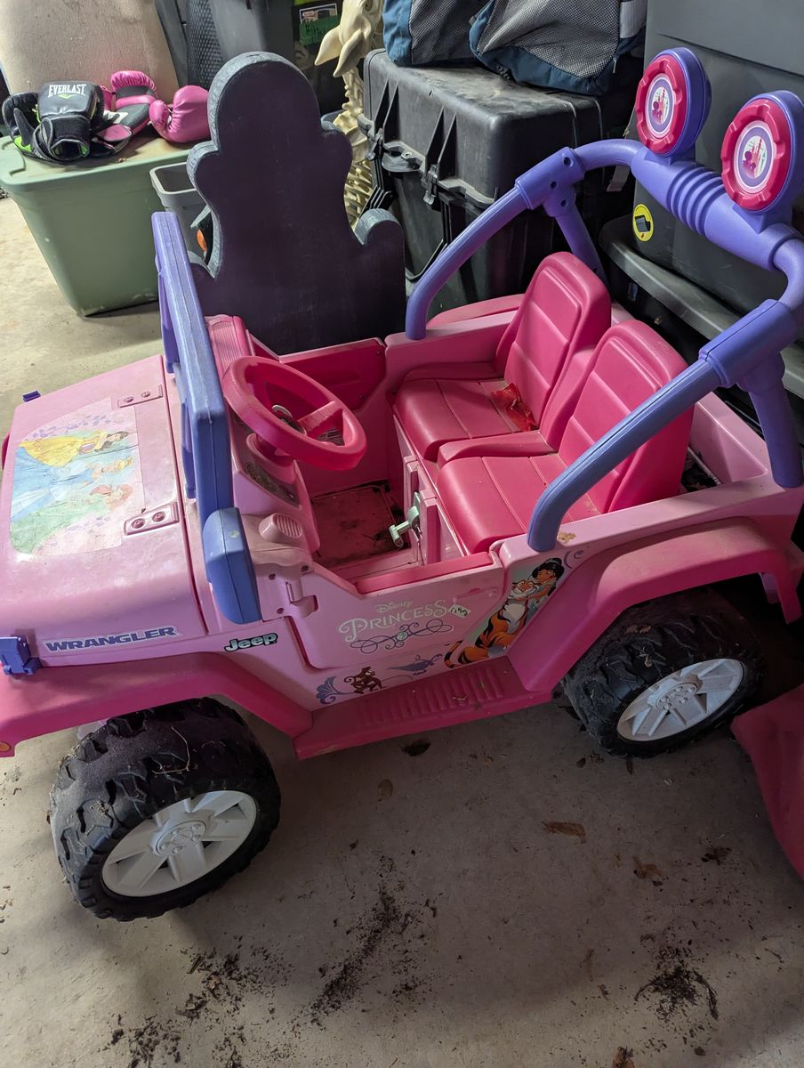 Disney princess power wheels