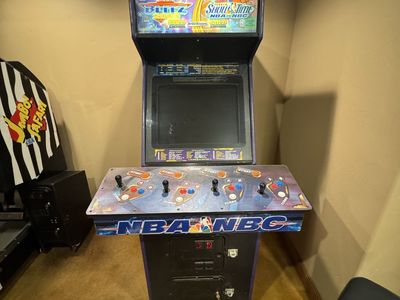 Midway SportStation Arcade Machine NFL Blitz 2000 NBA Showtime LCD Upgrade Needs Tech Repair