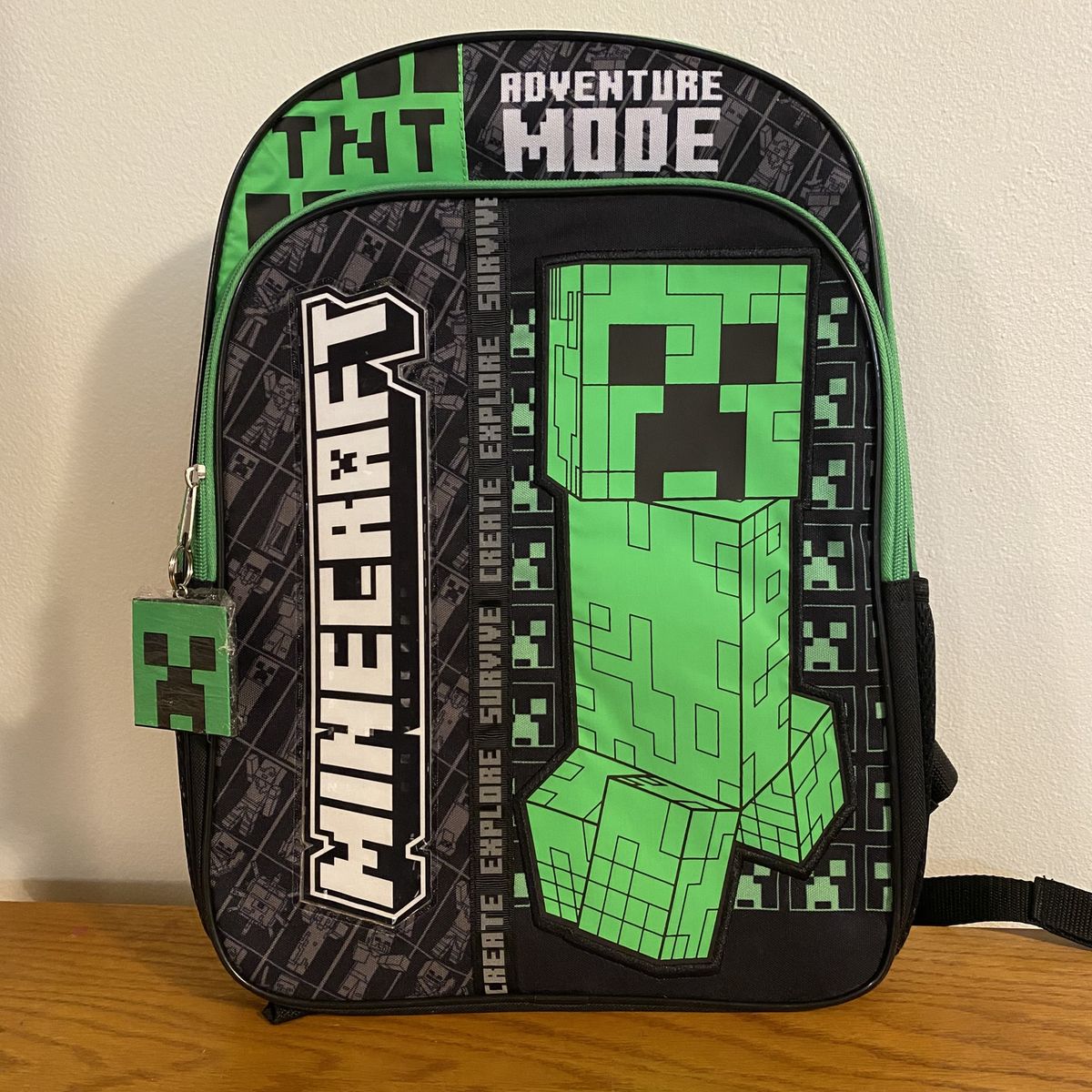 NEW Minecraft Backpack (Adventure Mode, Creeper Backpack)