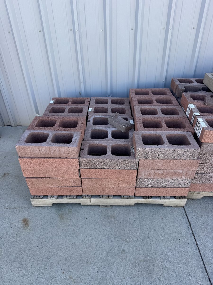 Concrete Blocks - Various Colors & Sizes for Landscaping & Construction Projects
