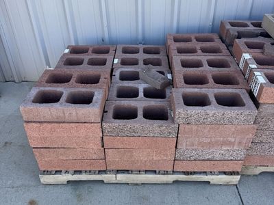 Concrete Blocks - Various Colors & Sizes for Landscaping & Construction Projects