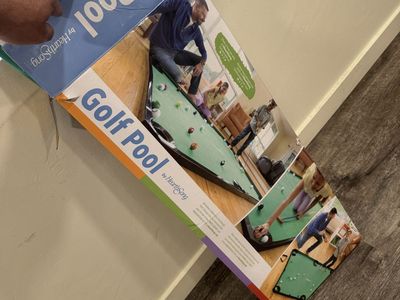 HearthSong Golf Pool Game Set - Fun Indoor/Outdoor Family Activity