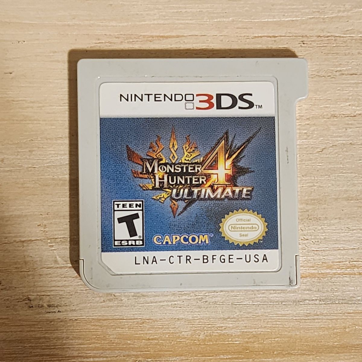 Monster Hunter 4 Ultimate Nintendo 3DS Game Cartridge